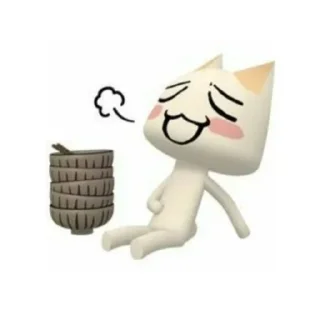 ☺️ emoji ˚ʚ♡ɞ° cute cat fr. @lleemeowho ⁺˳✧༚ Telegram sticker 17 of 17