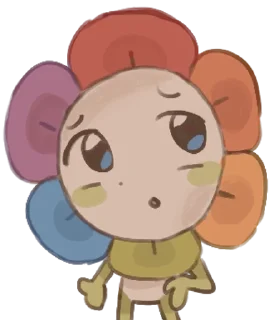 😯 emoji Dandy | Dandy's World Telegram sticker 6 of 7