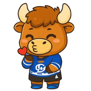 🌟 emoji ДИНАМО МОЛОДЕЧНО  @HCDinamoMolodechno Telegram sticker 5 of 69