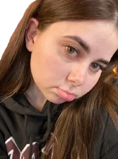 😒 emoji Moon Telegram sticker 6 of 8