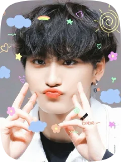 ✌️ emoji Seonghwa Telegram sticker 17 of 21
