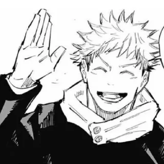 ✋ emoji itadori yuji Telegram sticker 15 of 22