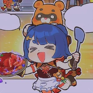 💛 emoji @xiang_ling_genshin_bot.💛 Telegram sticker 9 of 34