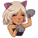 😽 emoji Gyaru Telegram sticker 22 of 35