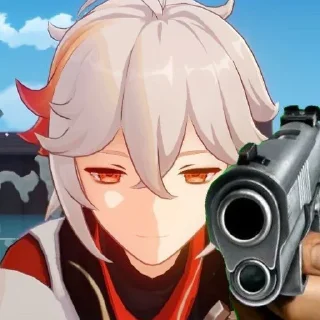 ❤ emoji казуха для алекса Telegram sticker 13 of 68