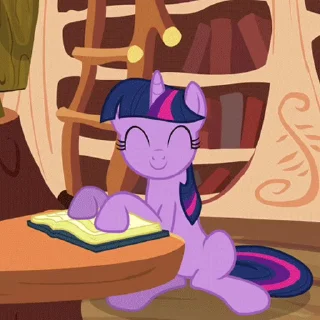 😩 emoji Twilight Sparkle Animated Telegram sticker 15 of 63