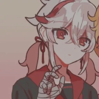 🌟 emoji Казуха Telegram sticker 13 of 75