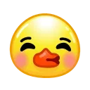 😚 emoji Duck Emoji @xkysluv Telegram sticker 16 of 104