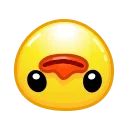 🙃 emoji Duck Emoji @xkysluv Telegram sticker 11 of 104