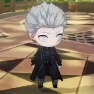 🌟 emoji Dante and Vergil chibi Telegram sticker 18 of 27