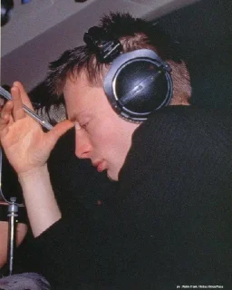 🎧 emoji Thom Yorke Telegram sticker 7 of 54