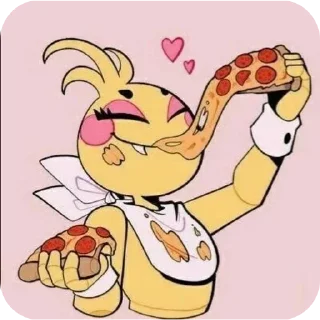 😋 emoji Toy Chica 💛🐥 Telegram sticker 8 of 50