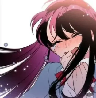 😭 emoji Chae Yuri❤️ Telegram sticker 24 of 33