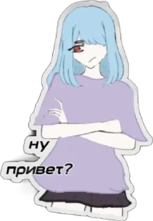 Sticker from Злая коми