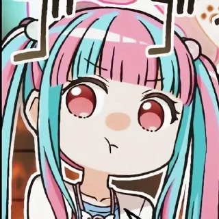 😒 emoji Reona Nyubara🎀 Telegram sticker 17 of 21
