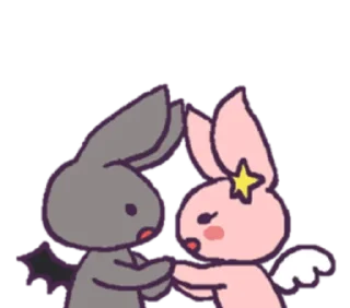 Sticker from ໒  ангел и демон ┄ @bryrin ₊   ˚