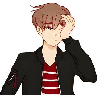 🤦‍♂ emoji Любовь воздухе @Nyasticks Telegram sticker 10 of 42