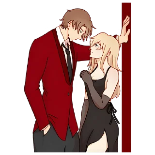 😈 emoji Любовь в воздухе 4 @Nyasticks Telegram sticker 14 of 25