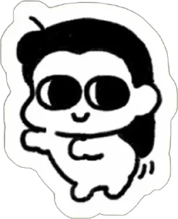 Sticker from Hisoillu