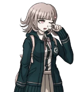 😑 emoji <¤Нанами_Чиаки¤> Telegram sticker 10 of 120