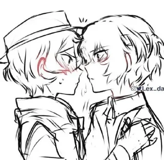 ❤️ emoji Соукоку. Telegram sticker 7 of 84