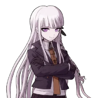 💜 emoji Keko Kirigiri Telegram sticker 17 of 25