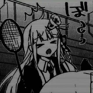 💜 emoji Keko Kirigiri Telegram sticker 12 of 25