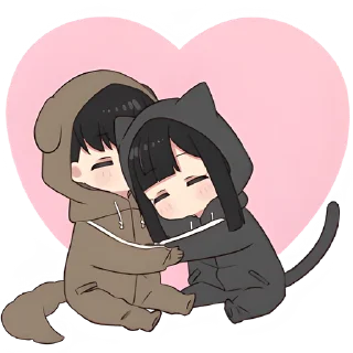 ❤️ emoji Юрудура-тян (В2) @Nyasticks Telegram sticker 6 of 26