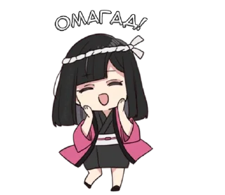 🦹‍♂️ emoji Юрудура тян 3 @nyasticks Telegram sticker 13 of 32