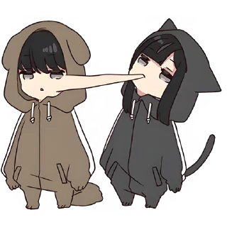 🤤 emoji Юрудура-тян 2 @Nyasticks Telegram sticker 21 of 41