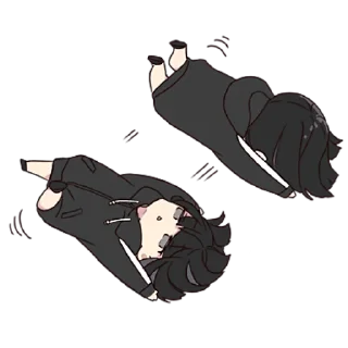 🙂 emoji Юрудура-тян @nyasticks Telegram sticker 10 of 41