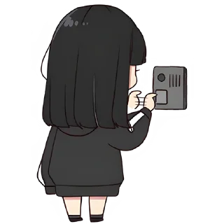 👉 emoji Юрудура-тян @Nyasticks Telegram sticker 10 of 41