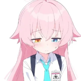 😢 emoji Hoshino ❤️ Telegram sticker 5 of 44
