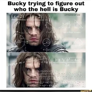 🌟 emoji Bucky ❤️ Hot Telegram sticker 2 of 58
