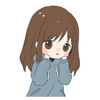 😳 emoji Хвостик-тян @nyasticks Telegram sticker 20 of 41