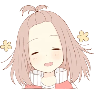 😁 emoji Ленивая тян @nyasticks Telegram sticker 12 of 26