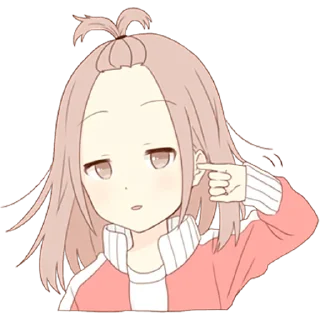 🙃 emoji Ленивая тян @nyasticks Telegram sticker 17 of 26