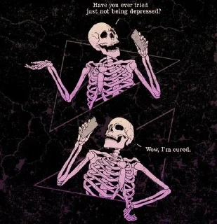 👥 emoji Mr.Skeleton TONY Telegram sticker 24 of 65