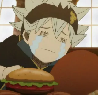 😭 emoji Black Clover Telegram sticker 24 of 29