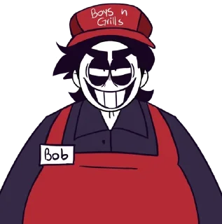 😏 emoji BOB - Tender Lovin' Cannibal ( Telegram sticker 12 of 75