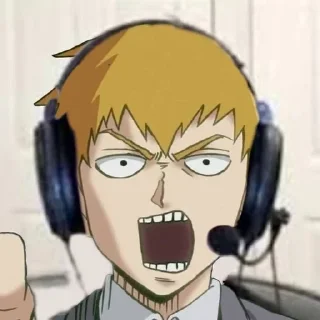 🫵 emoji mob psycho 100 Telegram sticker 14 of 38