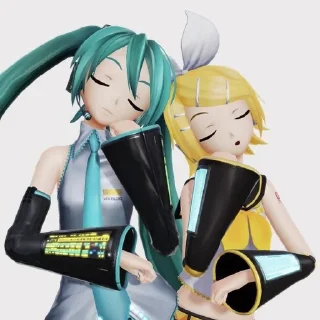 <❤️‍🩹> Miku & Rin @hakoivw sticker 4