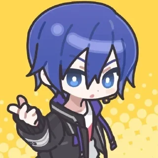 😮 emoji Кайто бог Telegram sticker 21 of 101
