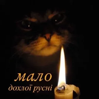 🕯 emoji Говорять українці! Telegram sticker 21 of 74