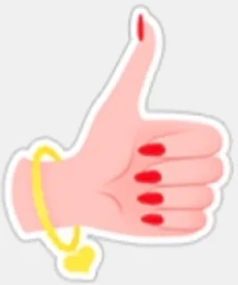 👍 emoji День с Тиной Telegram sticker 13 of 17
