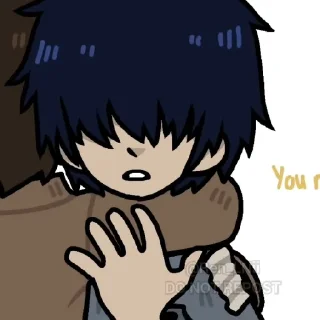 💛 emoji Создано @Monomi_Monokuma Telegram sticker 6 of 50