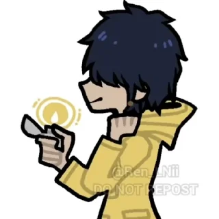 💛 emoji Создано @Monomi_Monokuma Telegram sticker 11 of 50
