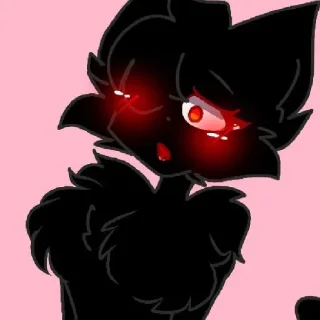 😄 emoji Cartoon dog/cartoon cat/felix Telegram sticker 15 of 58