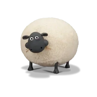 😵‍💫 emoji Shaun the Sheep!! author:muffinccty @fStikBot Telegram sticker 10 of 13