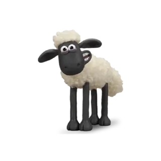 😄 emoji Shaun the Sheep!! author:muffinccty @fStikBot Telegram sticker 6 of 13